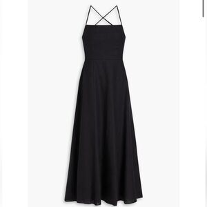 Mara Hoffman Black Verona Strapless Dress
